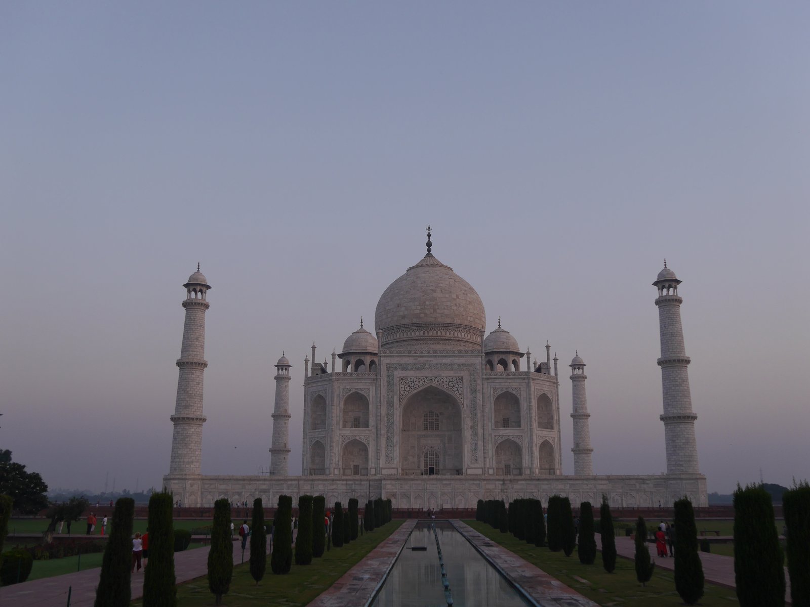 Jürgen in Indien Taj Mahal